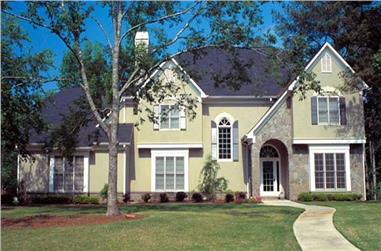 4-Bedroom, 2897 Sq Ft Country Home Plan - 131-1029 - Main Exterior