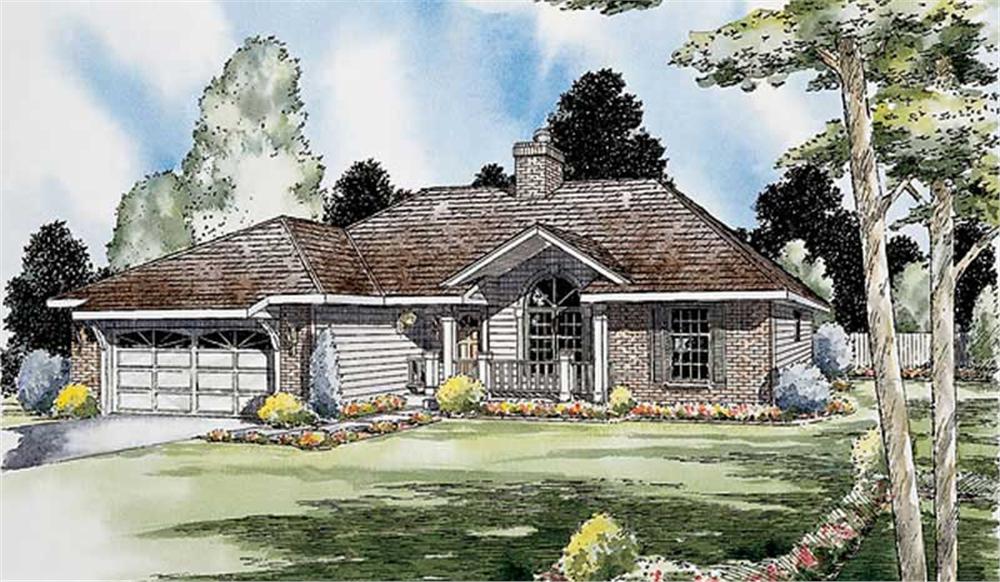 Main image for house plan # 19897