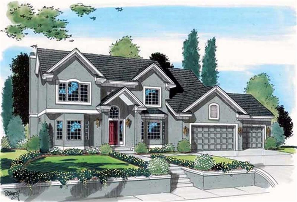 Main image for house plan # 20009