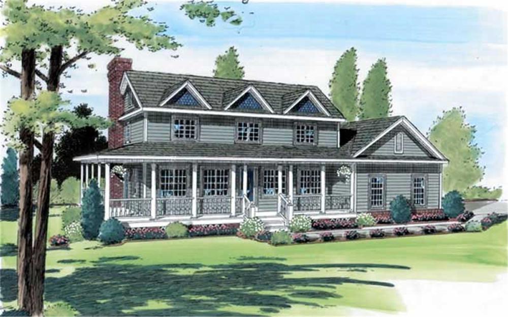 Main image for house plan # 19983