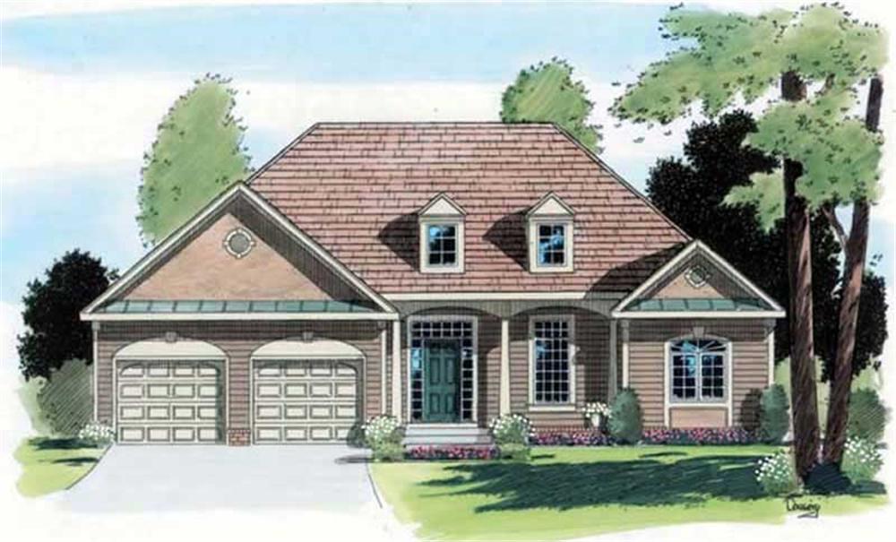 Main image for house plan # 20073