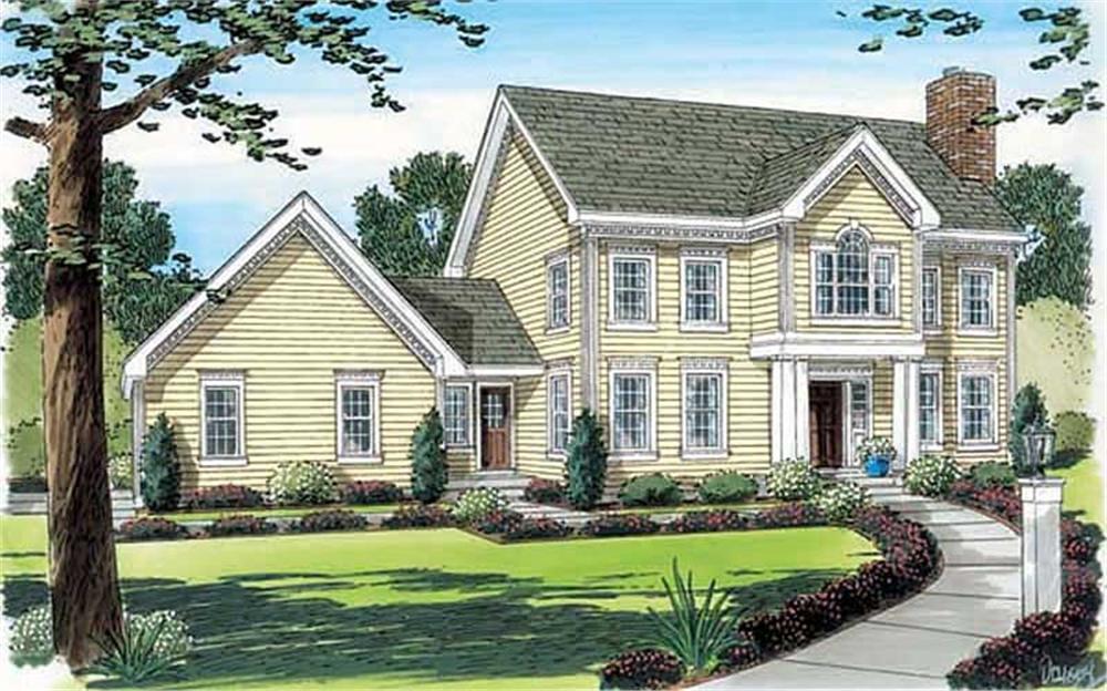 Main image for house plan # 20104