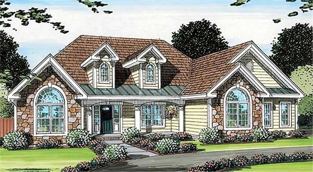 Main image for house plan # 20100