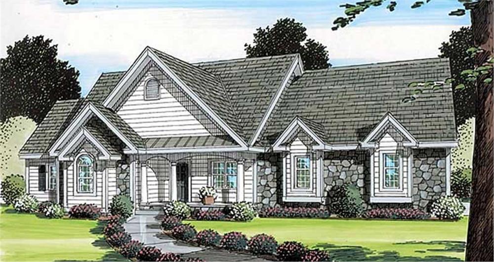 Main image for house plan # 20096