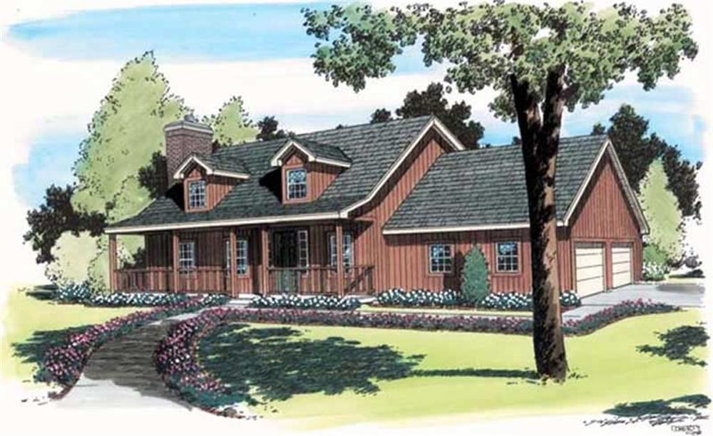 Main image for house plan # 20169