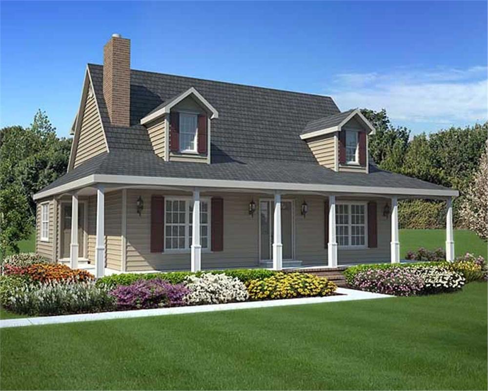 Main image for house plan # 20165