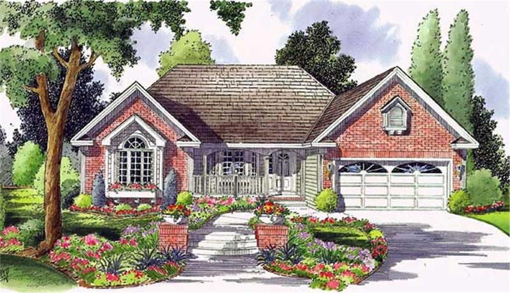 Main image for house plan # 20072