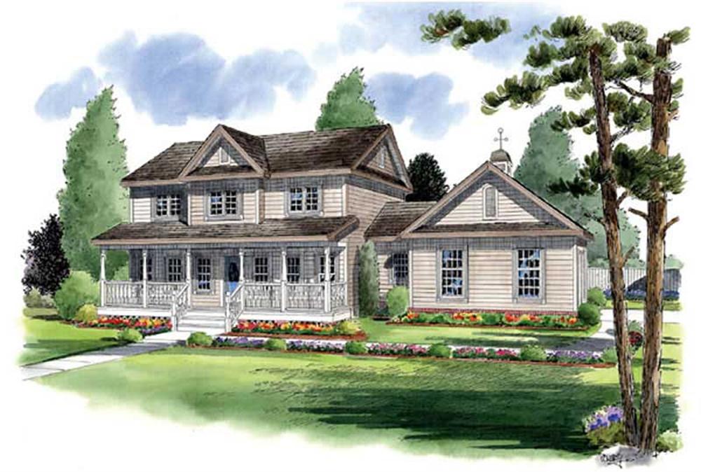 Main image for house plan # 19985