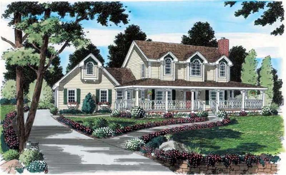 Main image for house plan # 20086