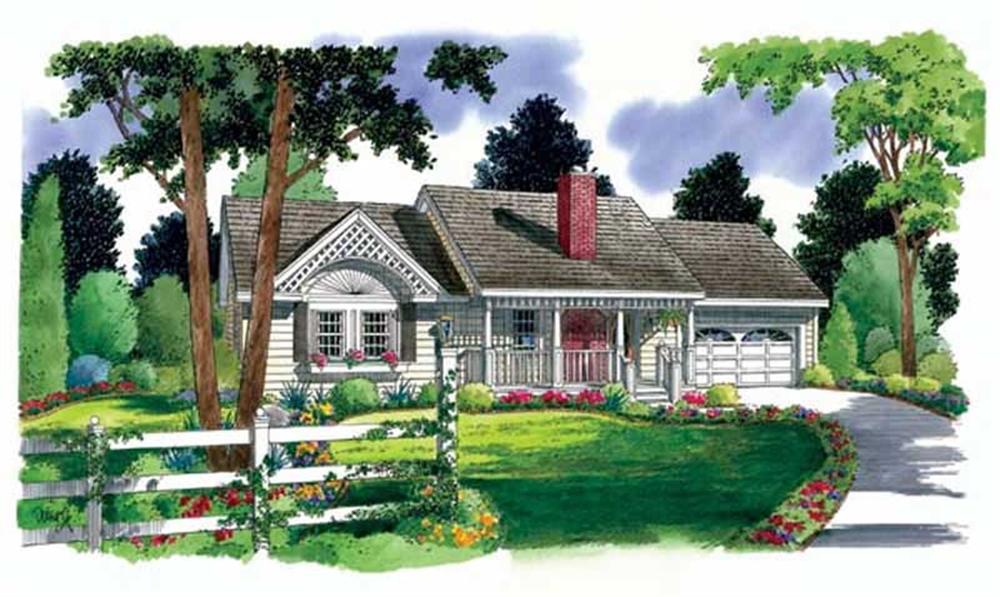 Main image for house plan # 20079