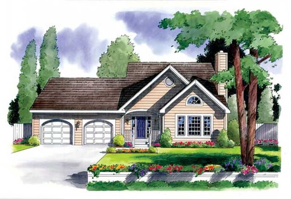 Main image for house plan # 20077