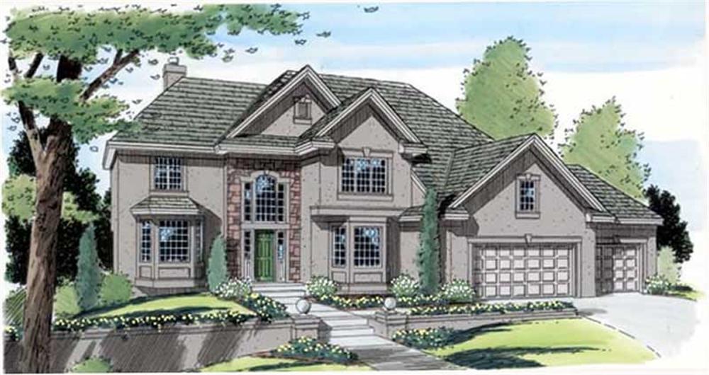Main image for house plan # 20029
