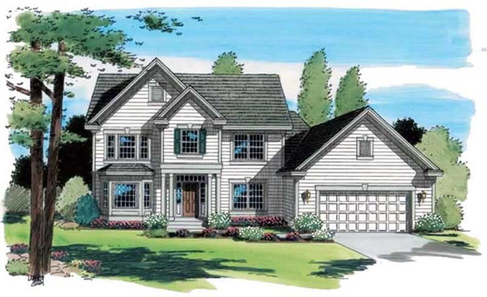 Main image for house plan # 20021