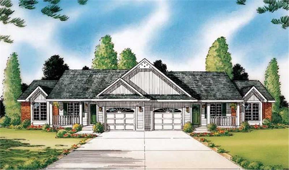 Main image for house plan # 19925