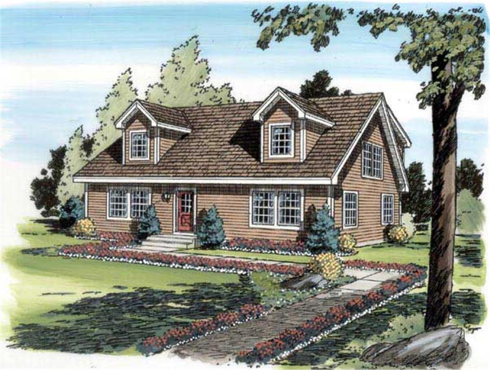 Main image for house plan # 20157