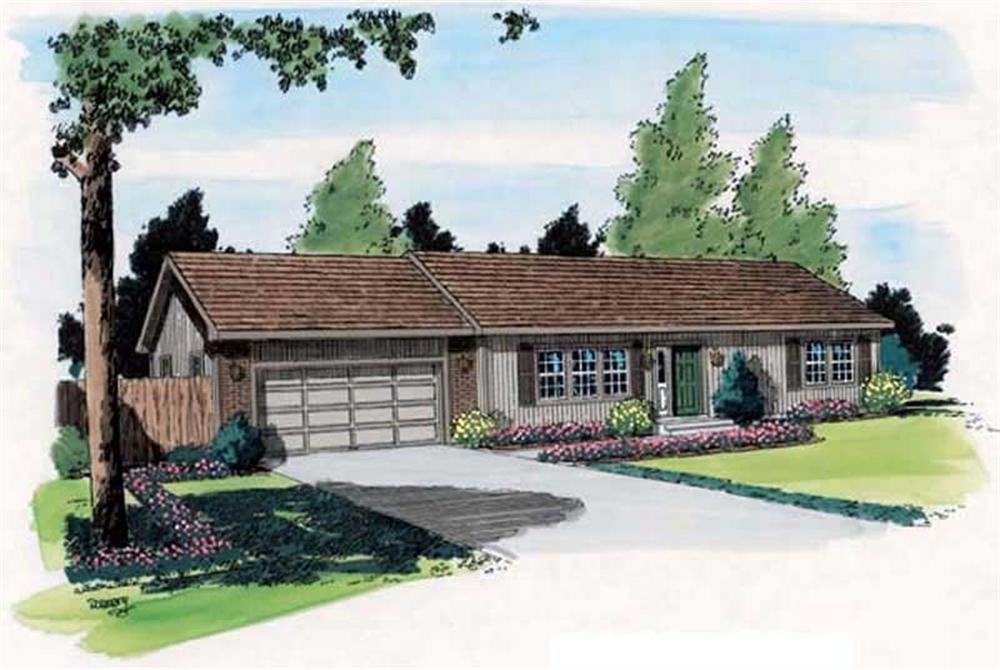 Main image for house plan # 20138