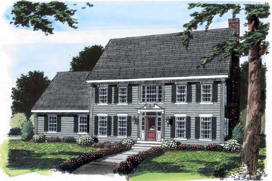 Main image for house plan # 20135