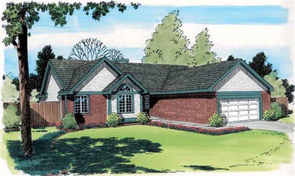 Main image for house plan # 20147