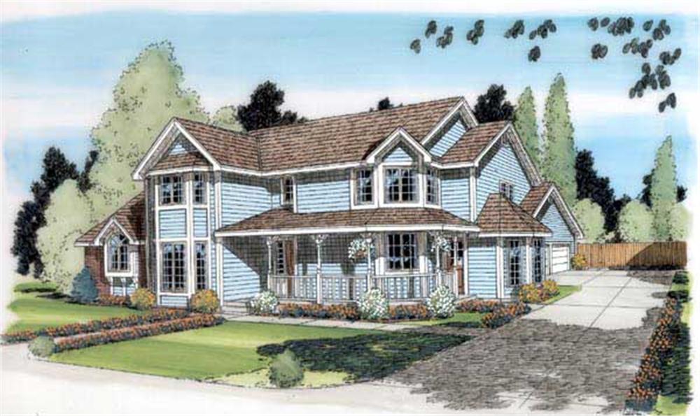 Main image for house plan # 19873