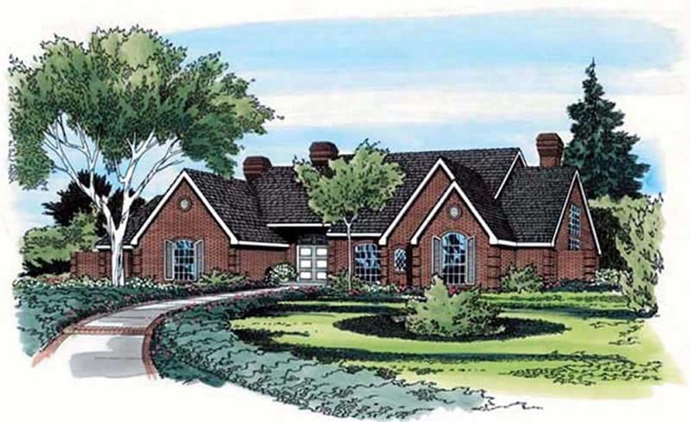 Main image for house plan # 19815