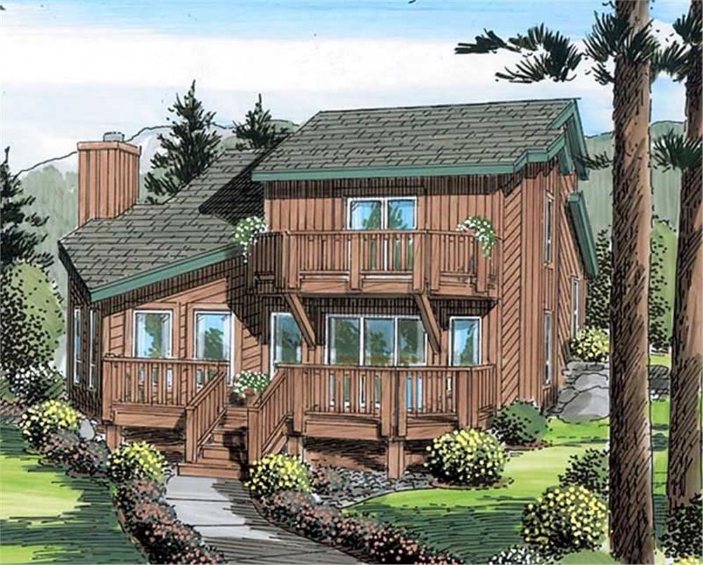Main image for house plan # 19914