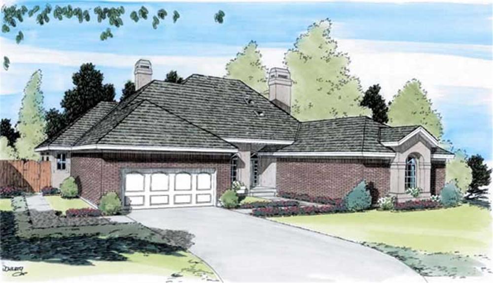 Main image for house plan # 19913