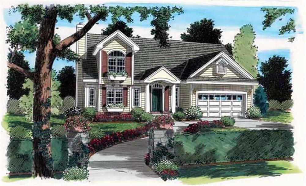 Main image for house plan # 20082
