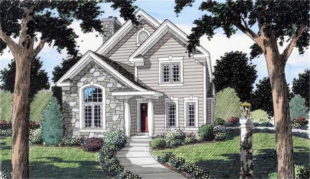 Main image for house plan # 20084