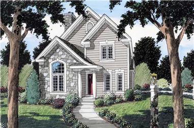 3-Bedroom, 2152 Sq Ft Ranch House Plan - 131-1225 - Front Exterior