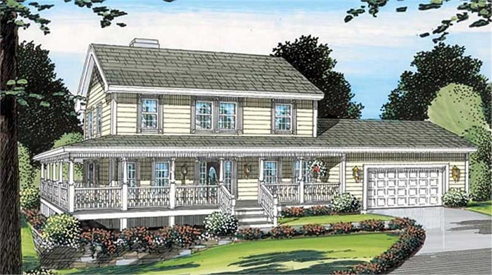 Main image for house plan # 19952