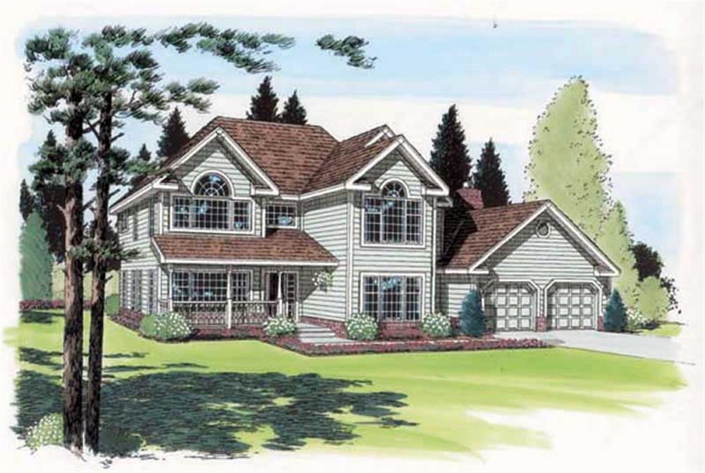 Main image for house plan # 19954