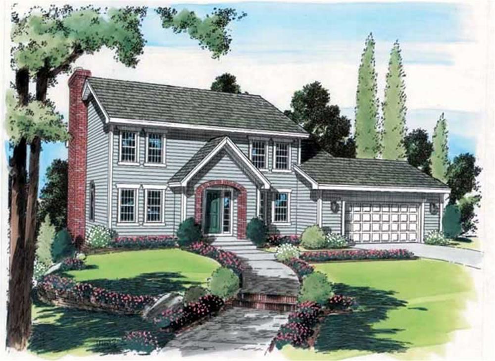 Main image for house plan # 19991