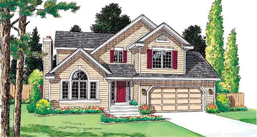 Main image for house plan # 20039