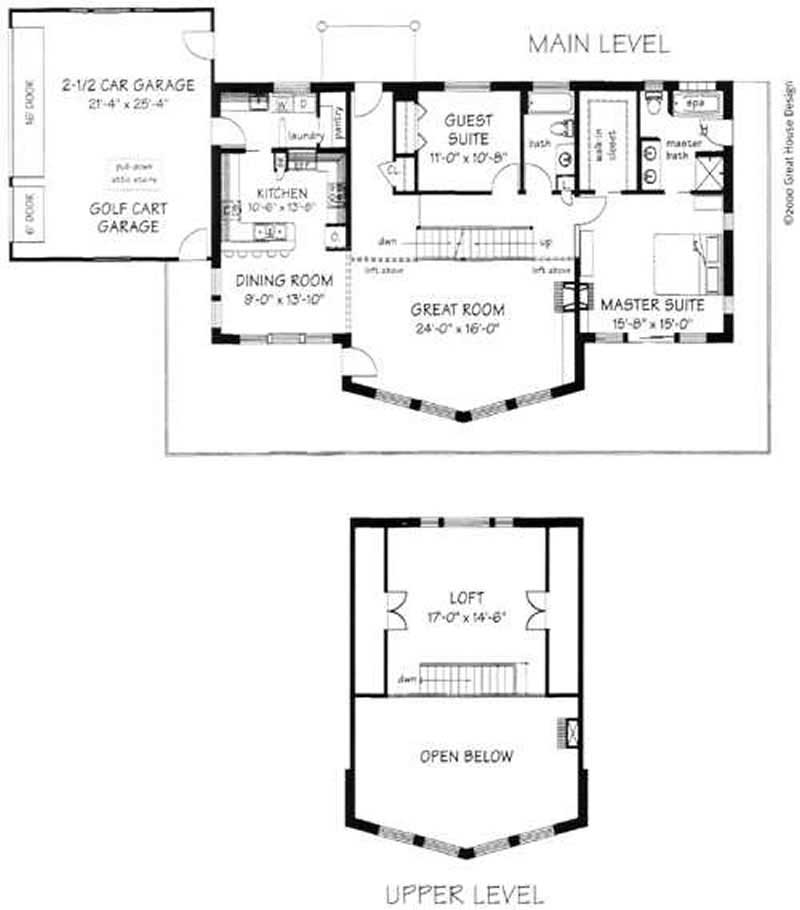 Floor Plan First Story of Concrete Block/ ICF Design Plan #132-1280