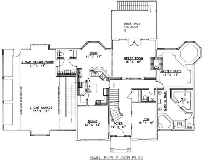 Log Cabin Home Floor Plans With Garage Log Cabin Style House Plans