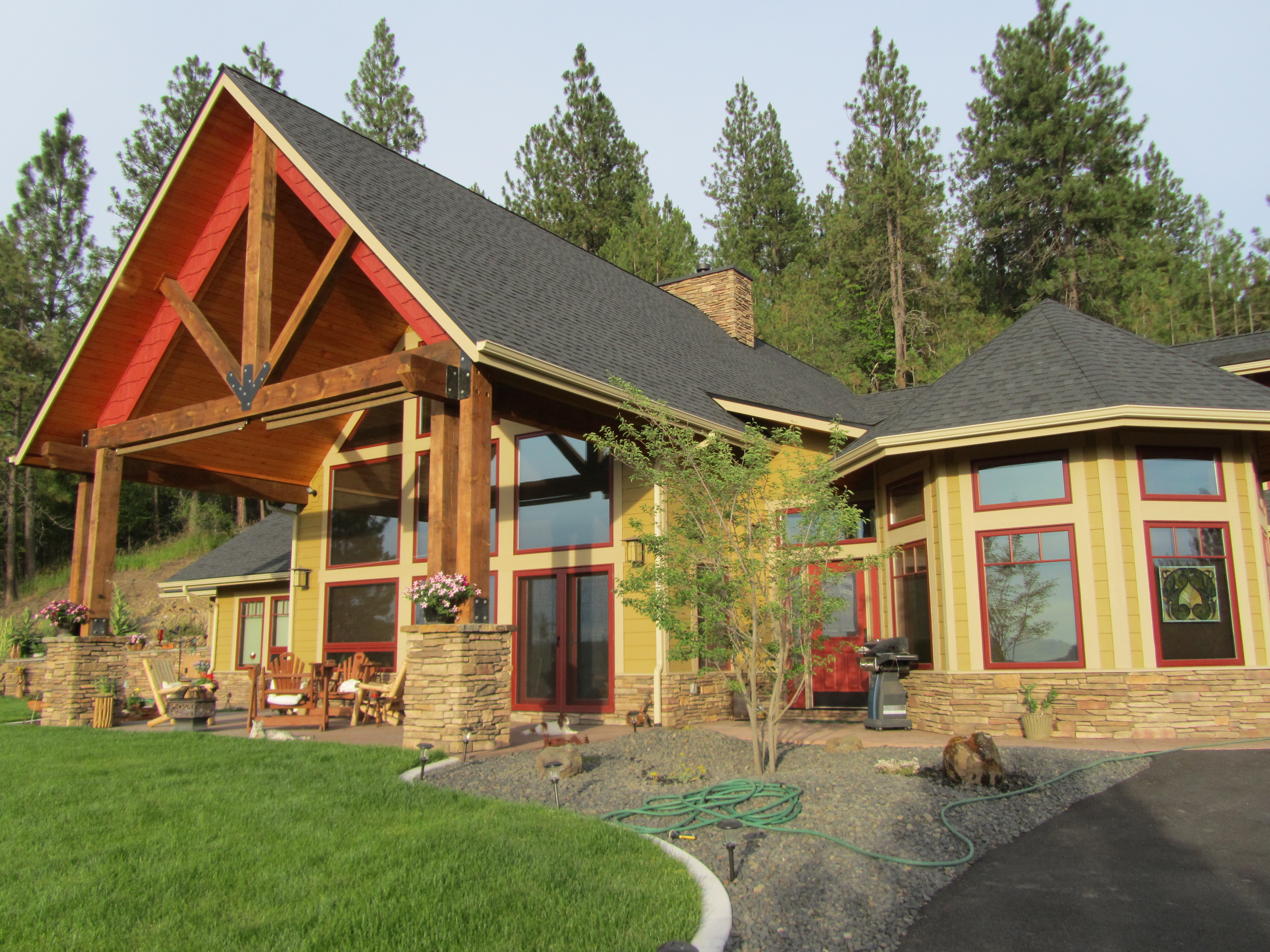 Home Exterior Photograph of this 3-Bedroom,4312 Sq Ft Plan -4312