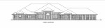 Home Plan Front Elevation of this 10-Bedroom,6005 Sq Ft Plan -132-1540