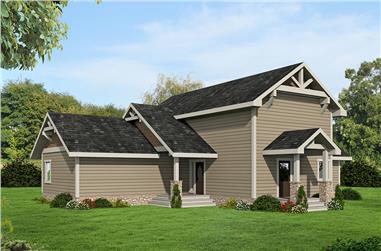 2-Bedroom, 2302 Sq Ft Cottage House Plan - 132-1660 - Front Exterior