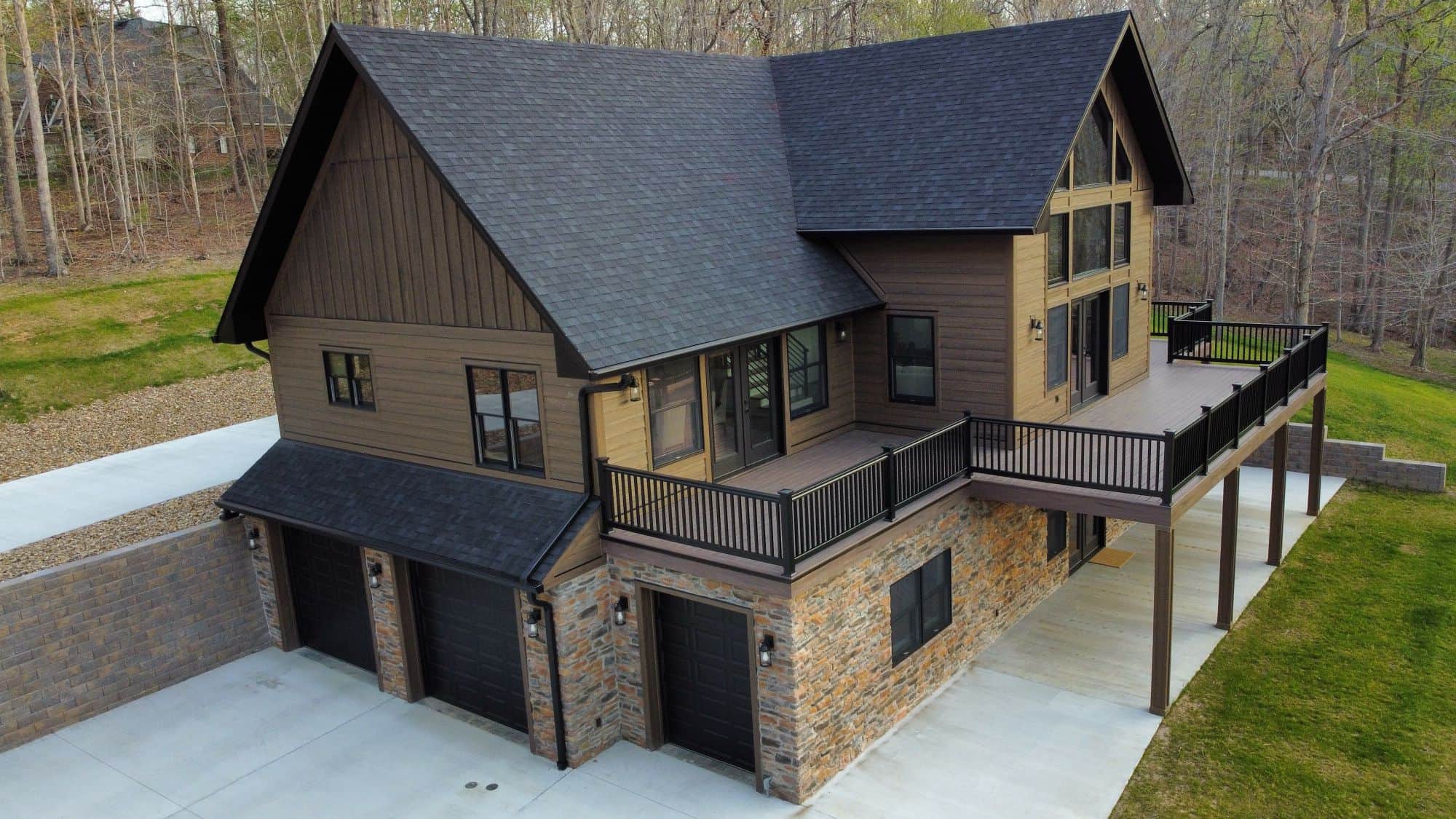Right Side View of this 4-Bedroom,2847 Sq Ft Plan -132-1739