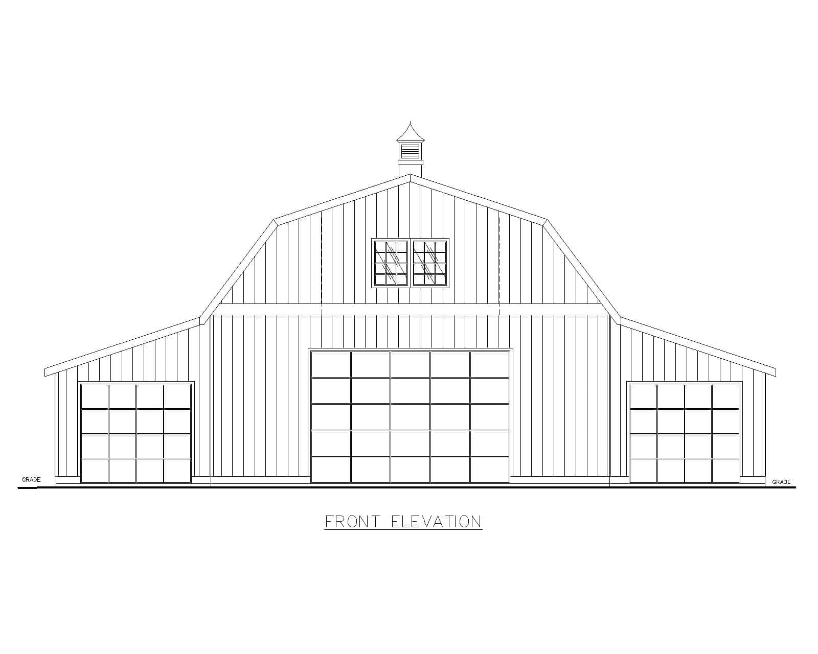 Home Plan Front Elevation of this 0-Bedroom,1 Sq Ft Plan -132-1781