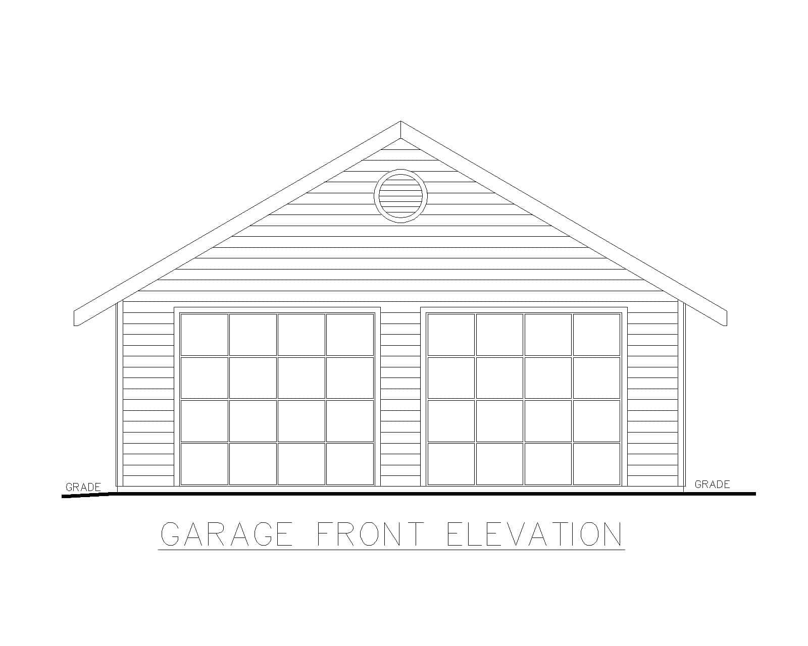 Home Plan Front Elevation of this 0-Bedroom,1 Sq Ft Plan -132-1782