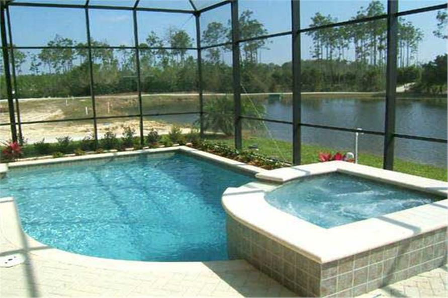 Pool of this 3-Bedroom, 2537 Sq Ft Plan - 133-1029
