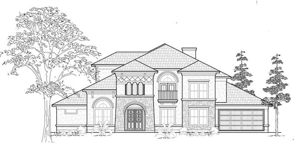 Main image for house plan # 19266