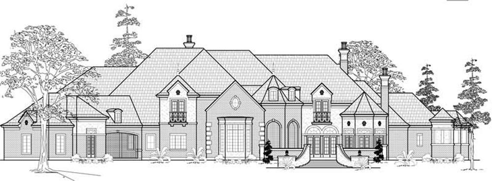Main image for house plan # 19043