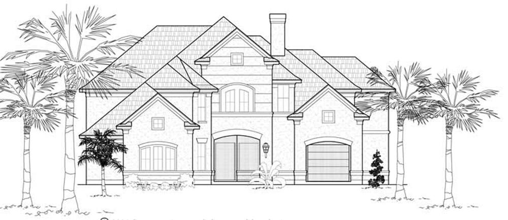 Main image for house plan # 19199