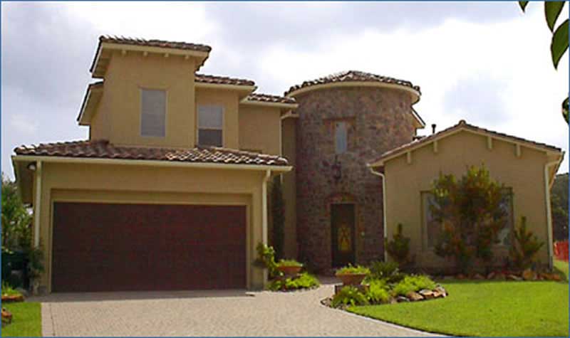 Mediterranean home (ThePlanCollection: Plan #134-1152)