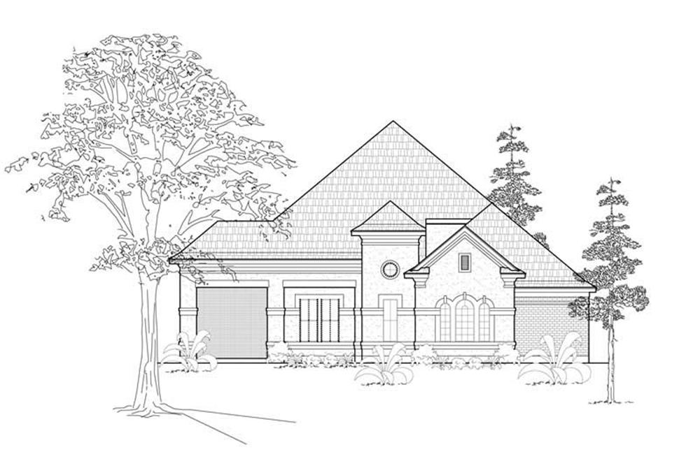 Main image for house plan # 8487