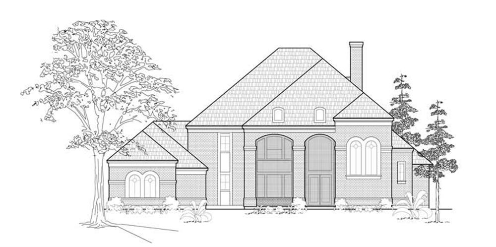 Main image for house plan # 8638