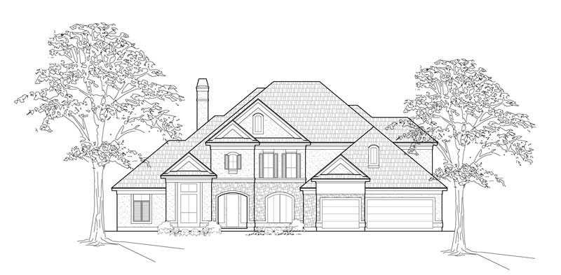 European home (ThePlanCollection: Plan #134-1195)