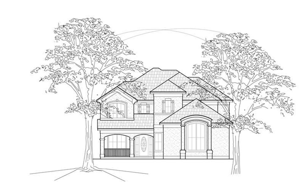 Main image for house plan # 8446